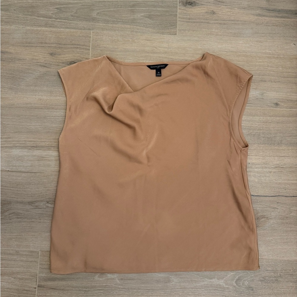 Banana Republic Cowl Neck Shell Top